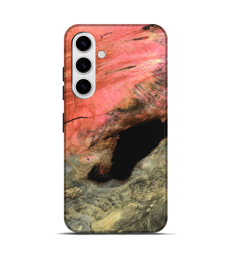 Galaxy S25 Wood Live Edge Phone Case - Malvina (Wood Burl, 799237)