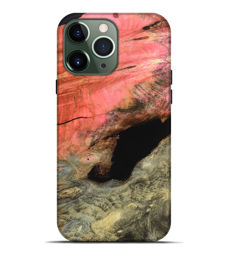 iPhone 13 Pro Max Wood Live Edge Phone Case - Malvina (Wood Burl, 799237)