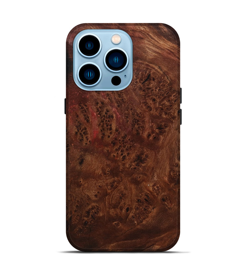 iPhone 14 Pro Wood Live Edge Phone Case - Mina (Wood Burl, 799243)