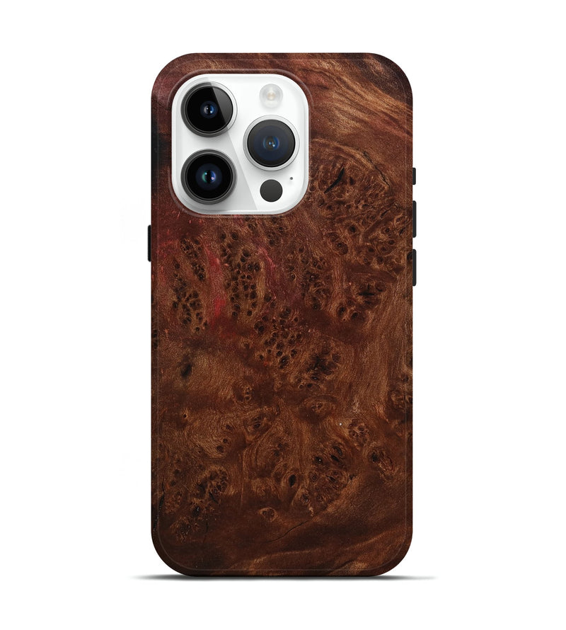 iPhone 15 Pro Wood Live Edge Phone Case - Mina (Wood Burl, 799243)