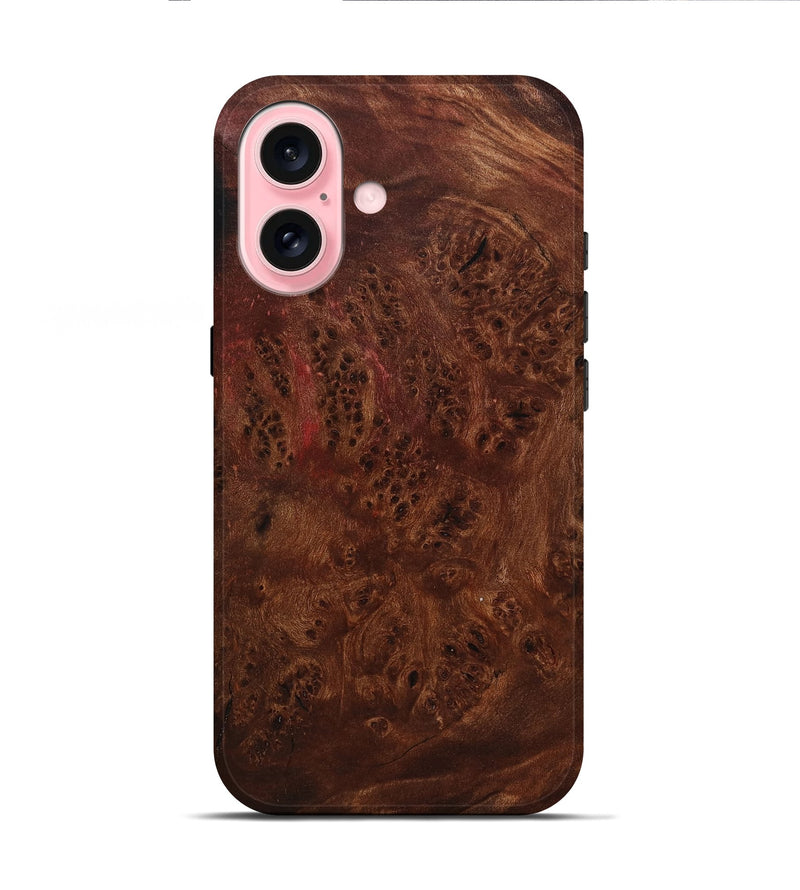 iPhone 16 Wood Live Edge Phone Case - Mina (Wood Burl, 799243)