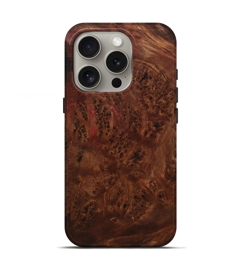 iPhone 16 Pro Wood Live Edge Phone Case - Mina (Wood Burl, 799243)