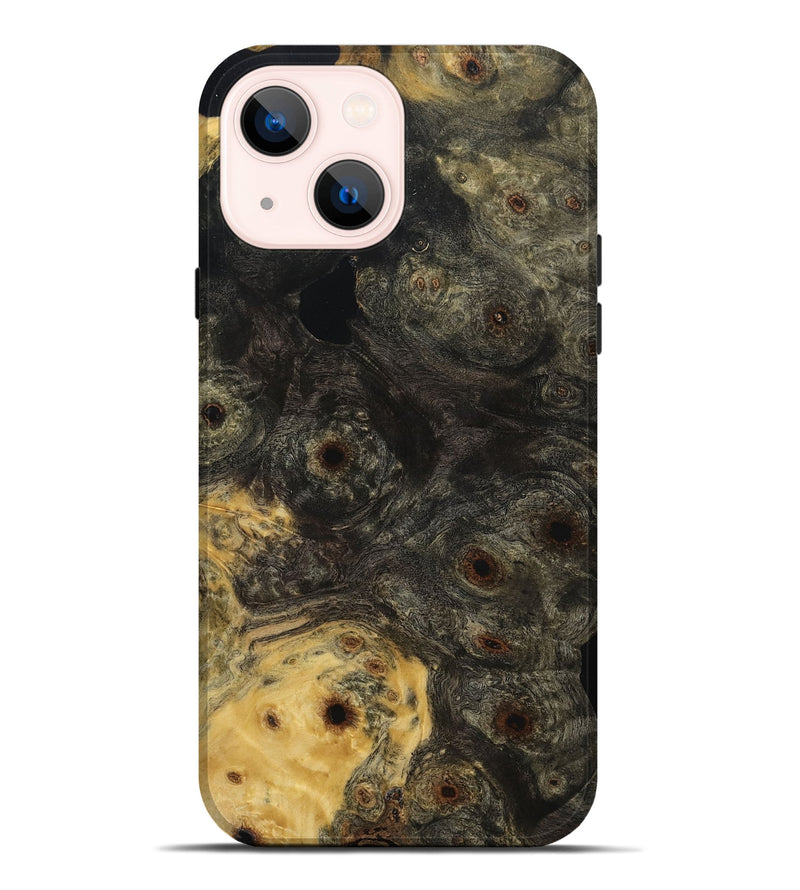 iPhone 14 Plus Wood Live Edge Phone Case - Myranda (Wood Burl, 799244)