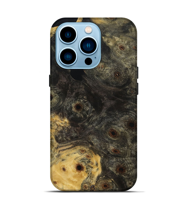 iPhone 14 Pro Wood Live Edge Phone Case - Myranda (Wood Burl, 799244)
