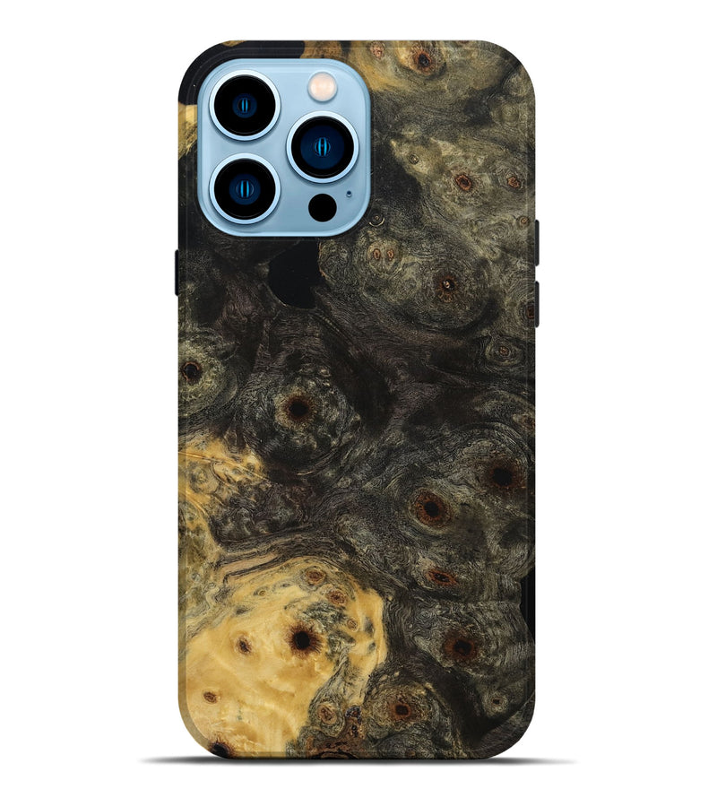 iPhone 14 Pro Max Wood Live Edge Phone Case - Myranda (Wood Burl, 799244)