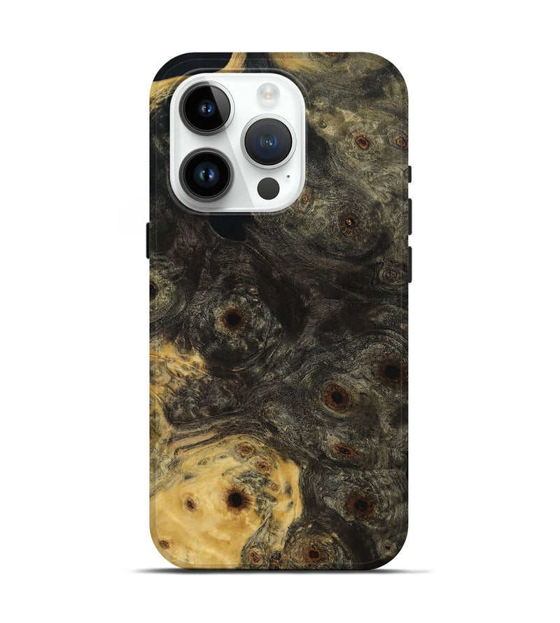 iPhone 15 Pro Wood Live Edge Phone Case - Myranda (Wood Burl, 799244)