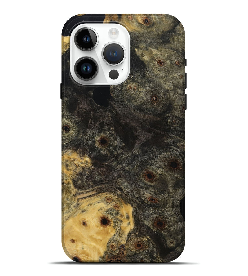 iPhone 15 Pro Max Wood Live Edge Phone Case - Myranda (Wood Burl, 799244)