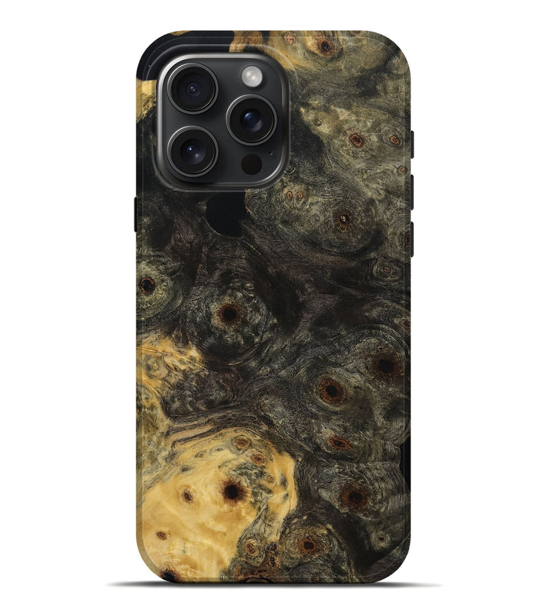 iPhone 16 Pro Max Wood Live Edge Phone Case - Myranda (Wood Burl, 799244)