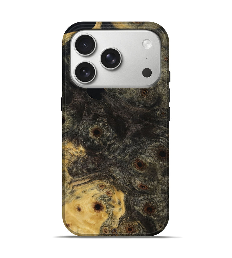 iPhone 17 Pro Wood Live Edge Phone Case - Myranda (Wood Burl, 799244)