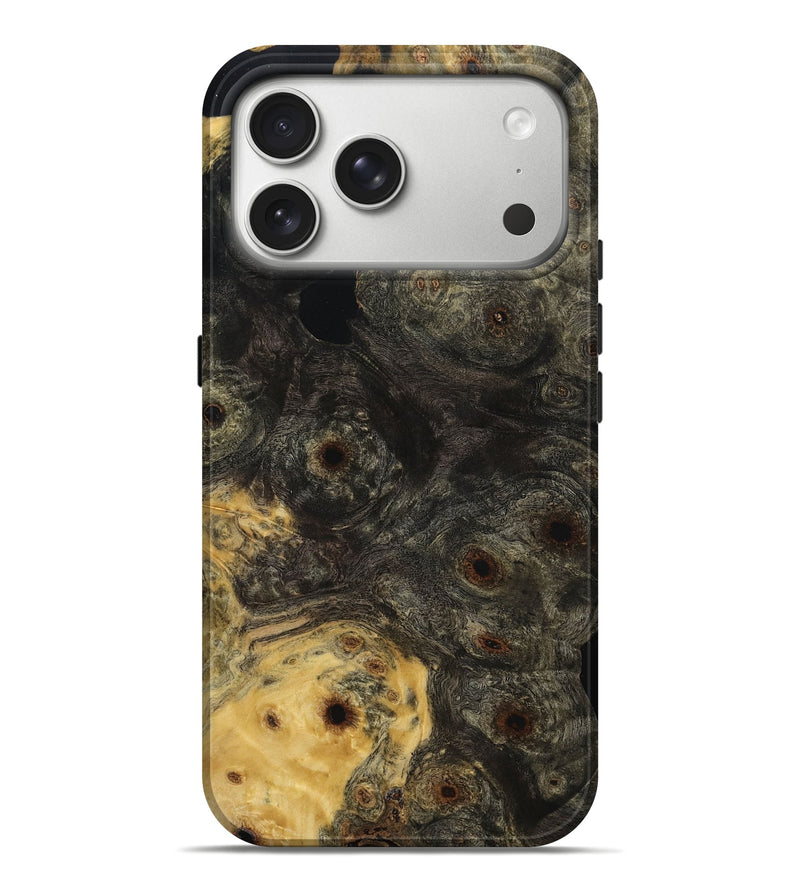 iPhone 17 Pro Max Wood Live Edge Phone Case - Myranda (Wood Burl, 799244)