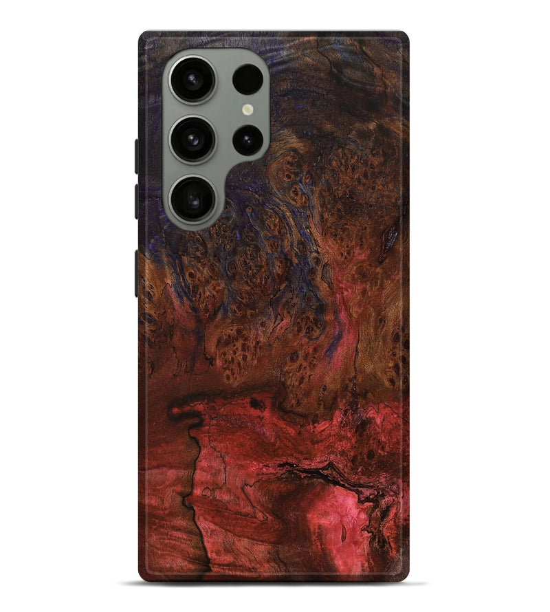 Galaxy S23 Ultra Wood Live Edge Phone Case - Lilith (Double Dyed, 799247)