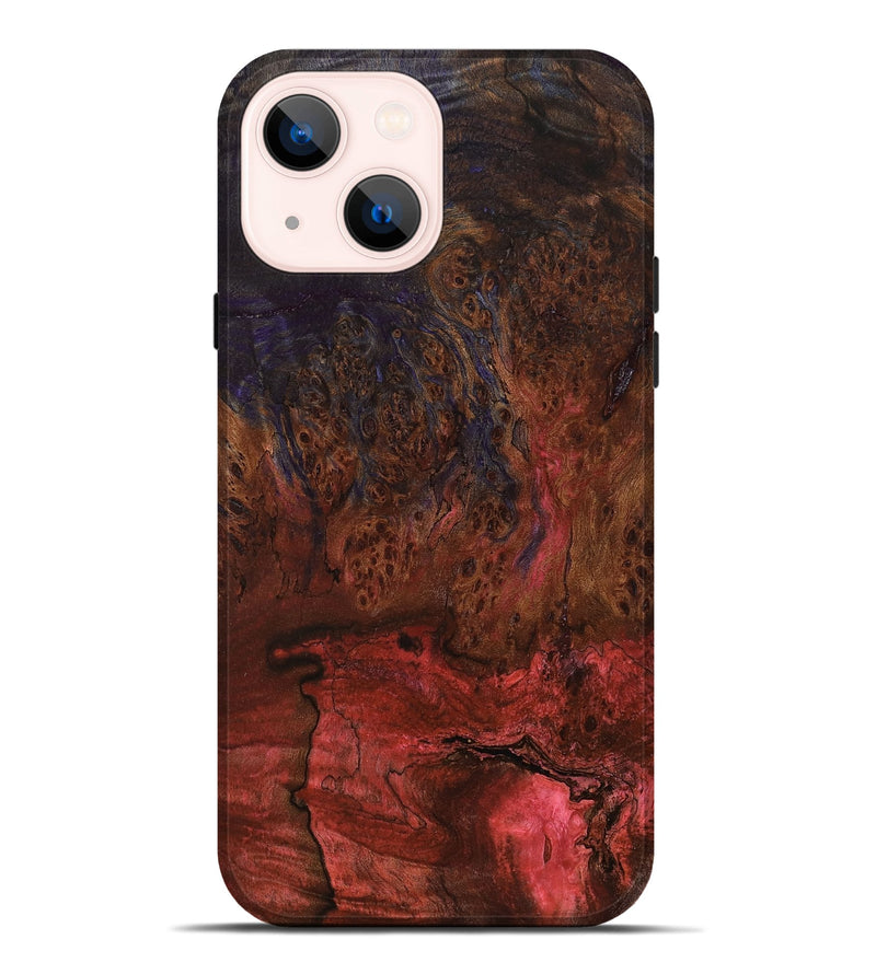 iPhone 14 Plus Wood Live Edge Phone Case - Lilith (Double Dyed, 799247)