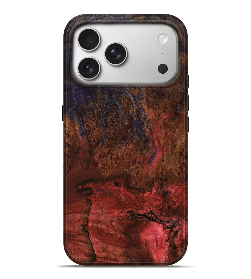 iPhone 17 Pro Max Wood Live Edge Phone Case - Lilith (Double Dyed, 799247)