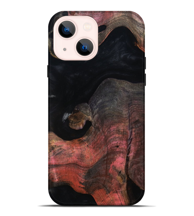 iPhone 14 Plus Wood Live Edge Phone Case - Caryn (Wood Burl, 799251)