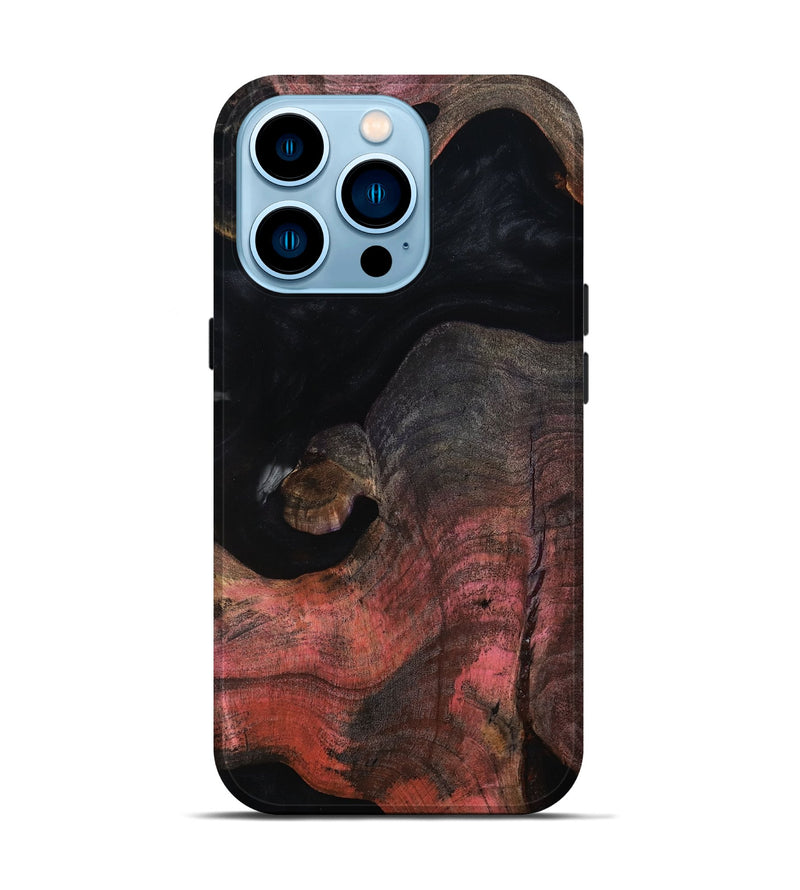 iPhone 14 Pro Wood Live Edge Phone Case - Caryn (Wood Burl, 799251)