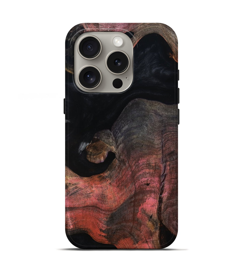 iPhone 16 Pro Wood Live Edge Phone Case - Caryn (Wood Burl, 799251)