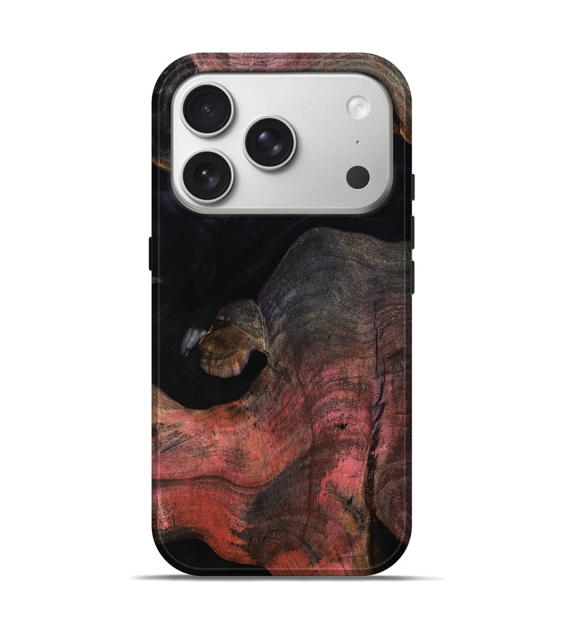 iPhone 17 Pro Wood Live Edge Phone Case - Caryn (Wood Burl, 799251)