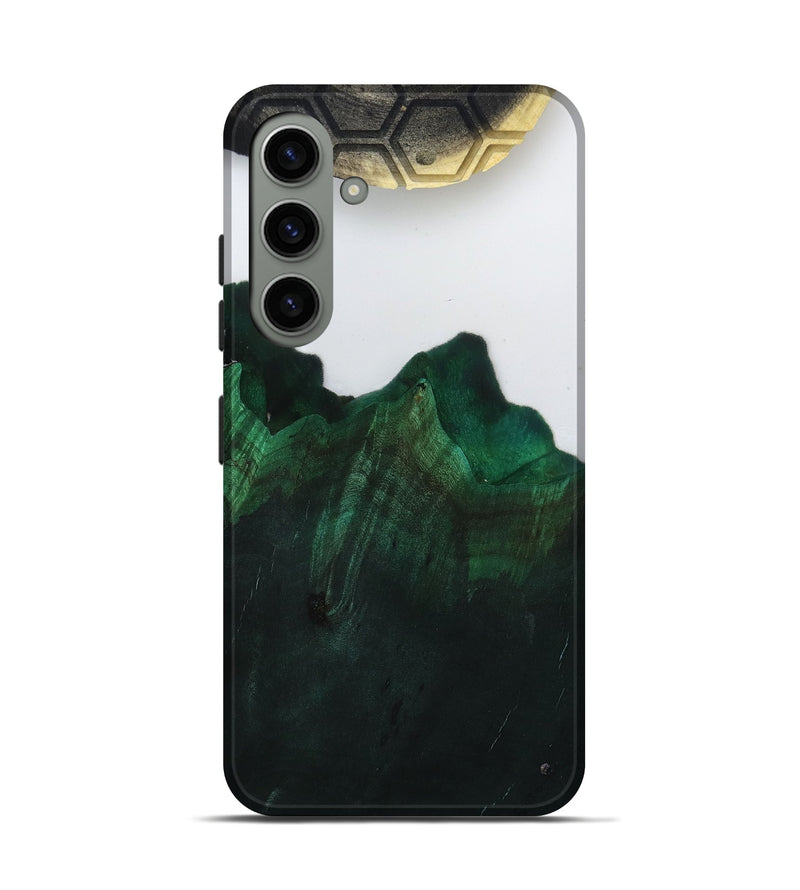 Galaxy S24 Wood Live Edge Phone Case - Jeffery (Clear, 799252)