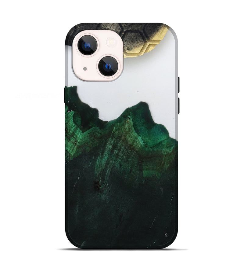 iPhone 13 Wood Live Edge Phone Case - Jeffery (Clear, 799252)