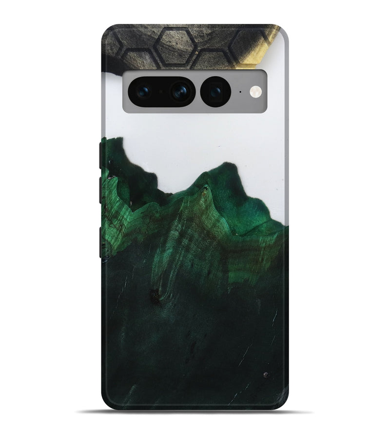Pixel 7 Pro Wood Live Edge Phone Case - Jeffery (Clear, 799252)
