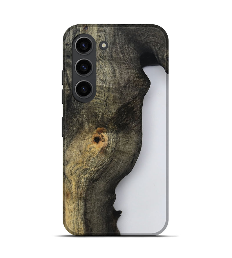 Galaxy S23 Wood Live Edge Phone Case - Adrian (Clear, 799254)