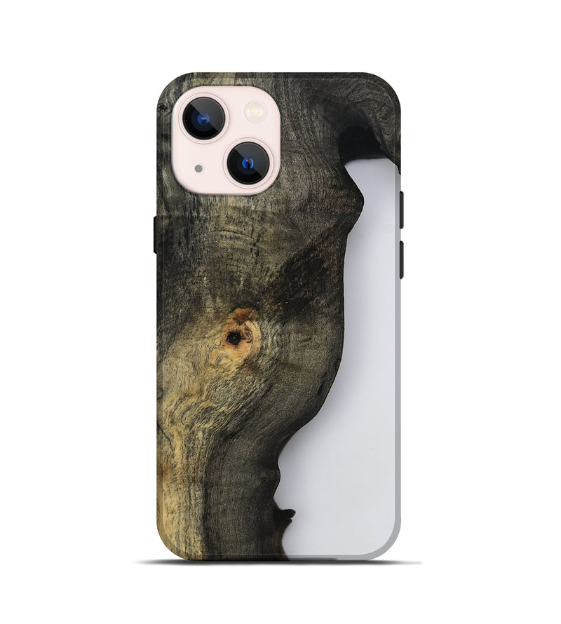 iPhone 13 mini Wood Live Edge Phone Case - Adrian (Clear, 799254)