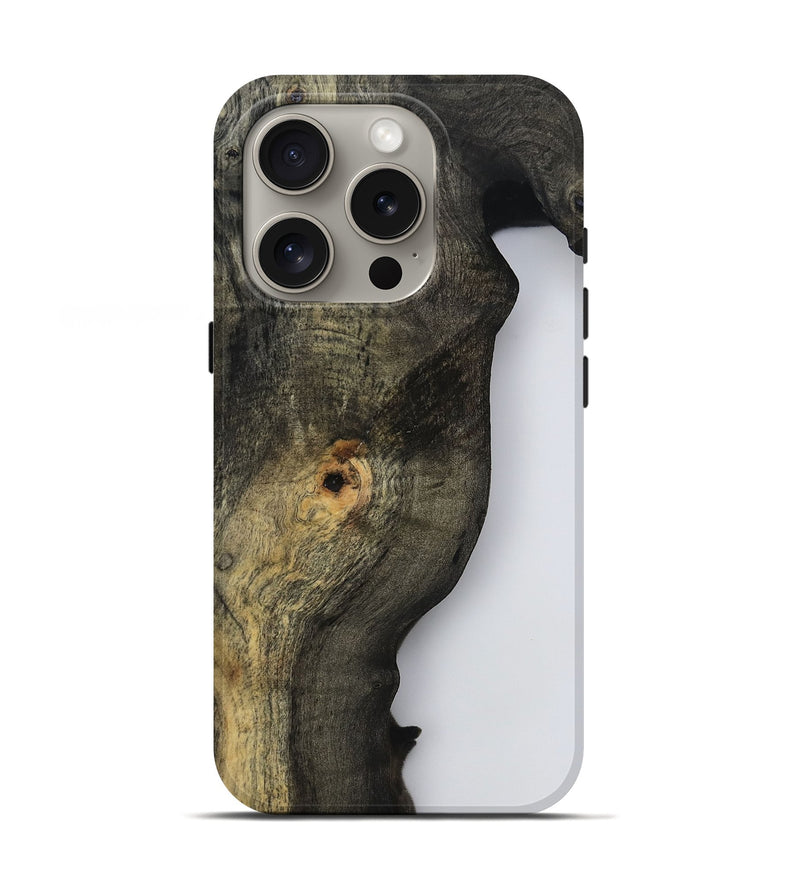 iPhone 16 Pro Wood Live Edge Phone Case - Adrian (Clear, 799254)