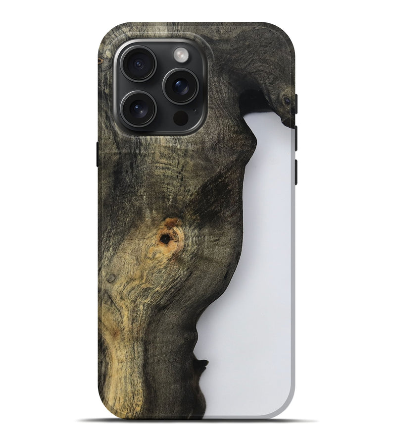 iPhone 16 Pro Max Wood Live Edge Phone Case - Adrian (Clear, 799254)
