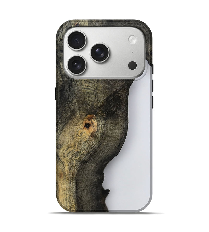 iPhone 17 Pro Wood Live Edge Phone Case - Adrian (Clear, 799254)