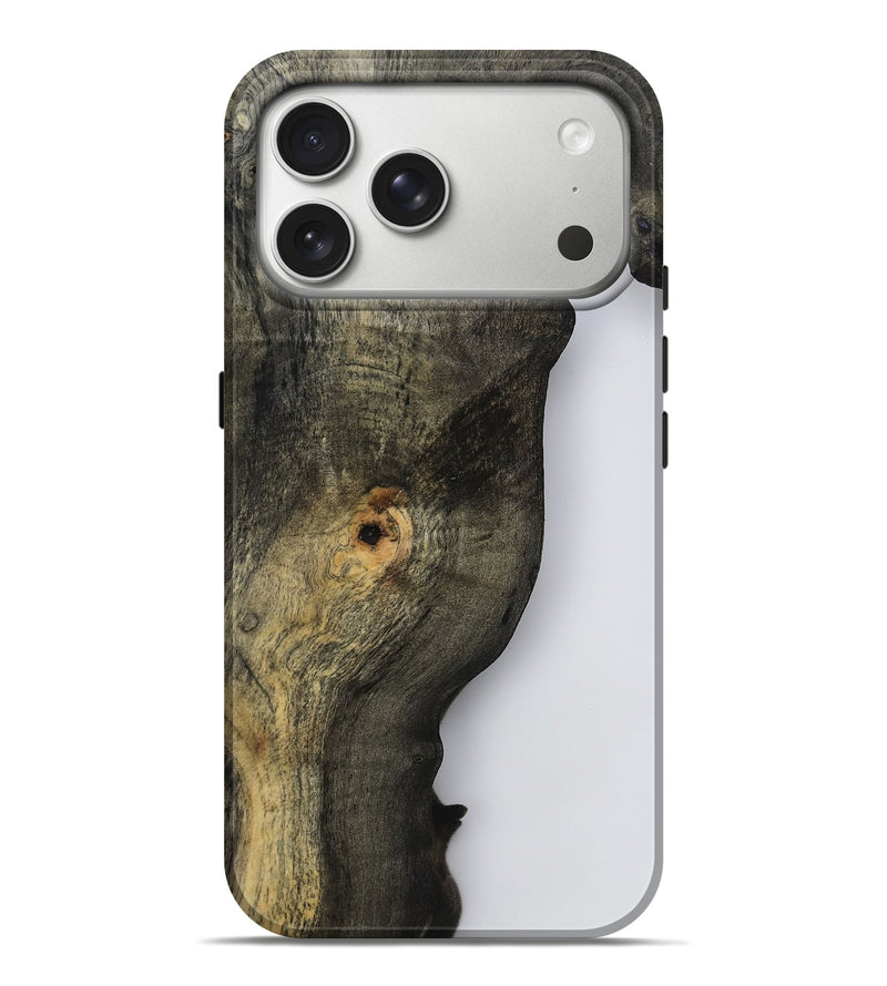 iPhone 17 Pro Max Wood Live Edge Phone Case - Adrian (Clear, 799254)