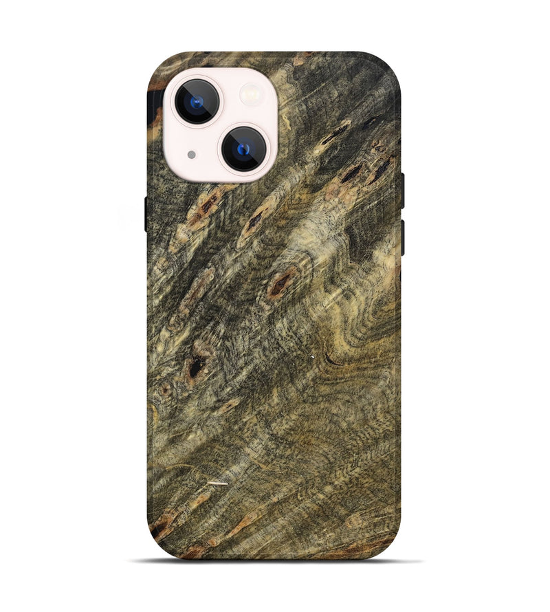 iPhone 14 Wood Live Edge Phone Case - Melinda (Wood Burl, 799255)
