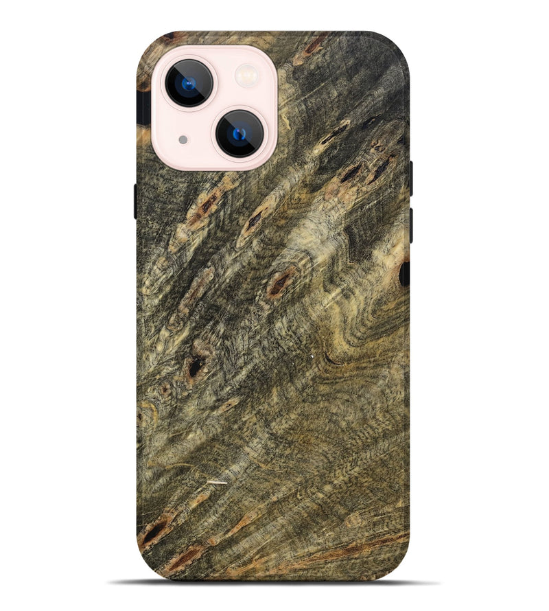 iPhone 14 Plus Wood Live Edge Phone Case - Melinda (Wood Burl, 799255)