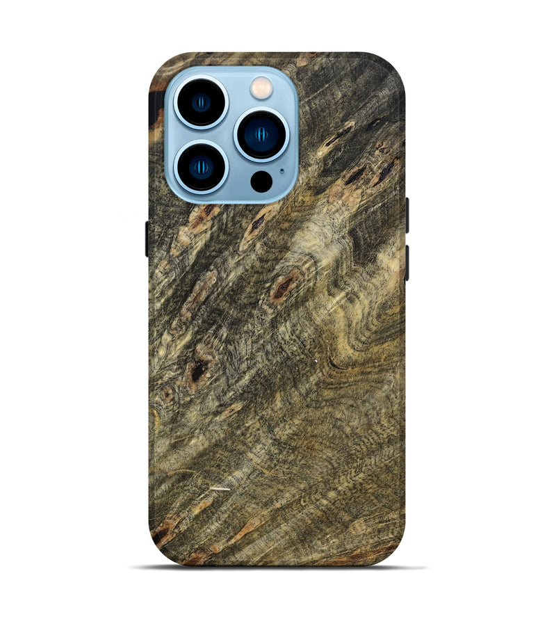 iPhone 14 Pro Wood Live Edge Phone Case - Melinda (Wood Burl, 799255)