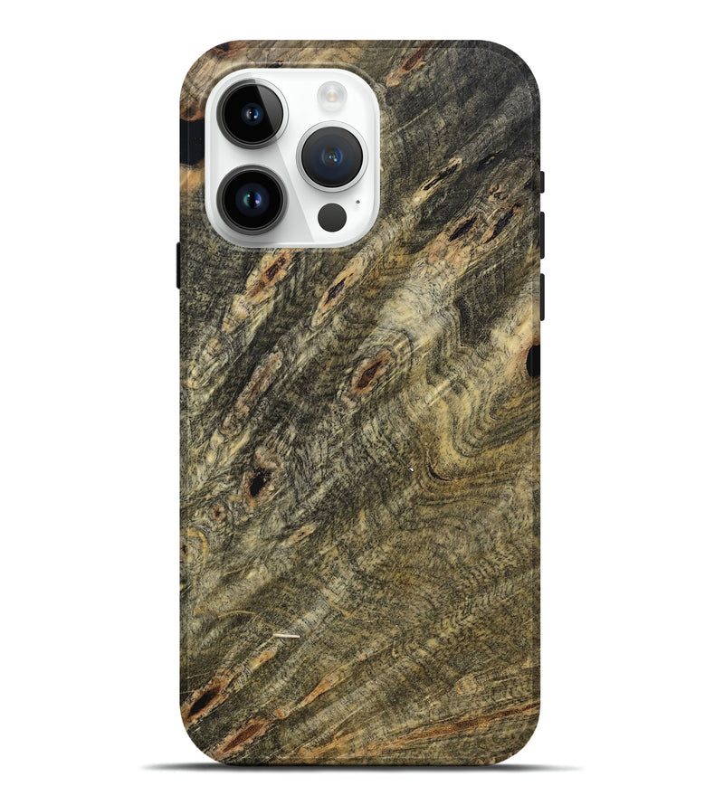 iPhone 15 Pro Max Wood Live Edge Phone Case - Melinda (Wood Burl, 799255)