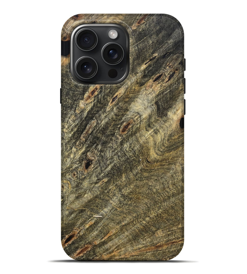 iPhone 16 Pro Max Wood Live Edge Phone Case - Melinda (Wood Burl, 799255)