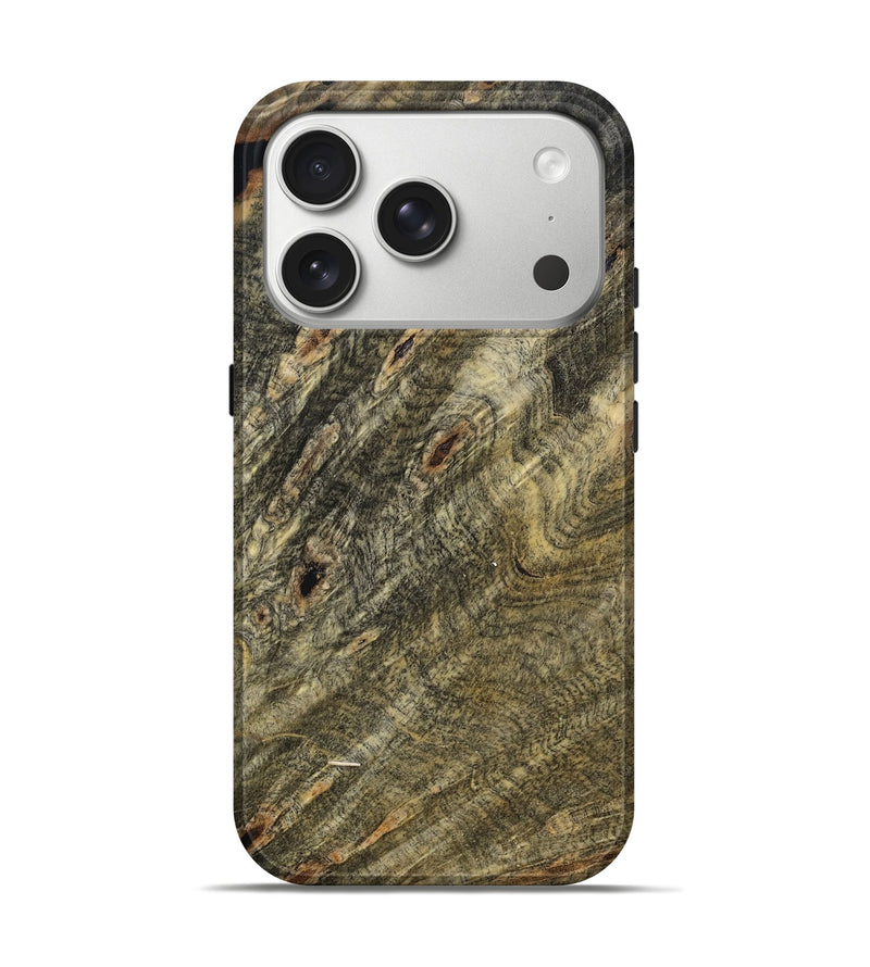 iPhone 17 Pro Wood Live Edge Phone Case - Melinda (Wood Burl, 799255)