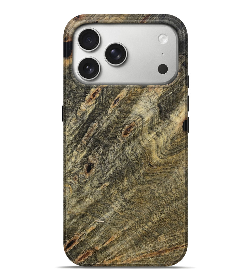 iPhone 17 Pro Max Wood Live Edge Phone Case - Melinda (Wood Burl, 799255)