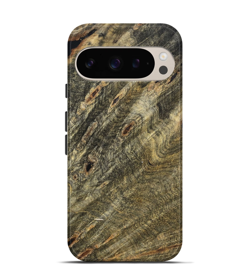 Pixel 9 Wood Live Edge Phone Case - Melinda (Wood Burl, 799255)
