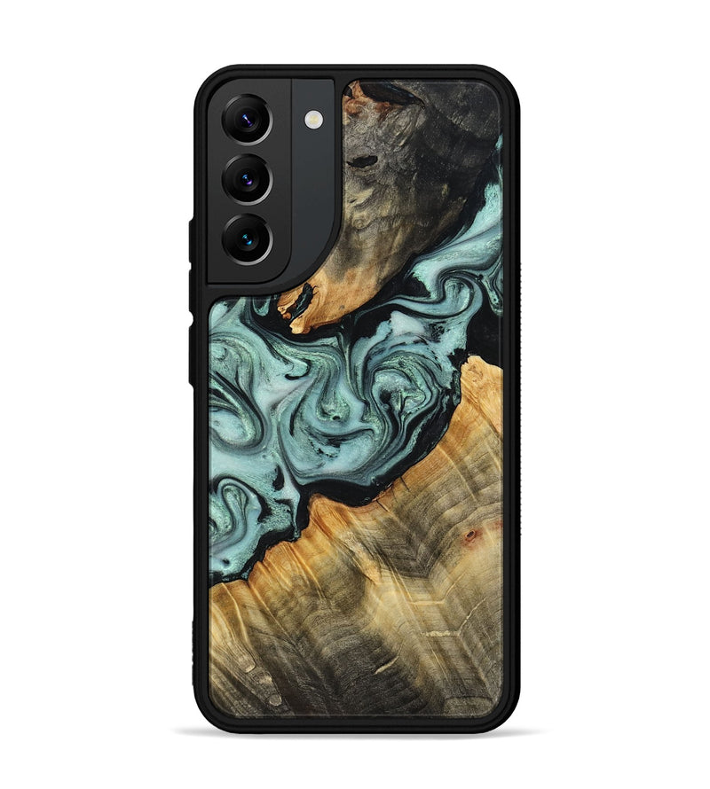 Galaxy S22 Plus Wood Phone Case - Jakob (Green, 799262)