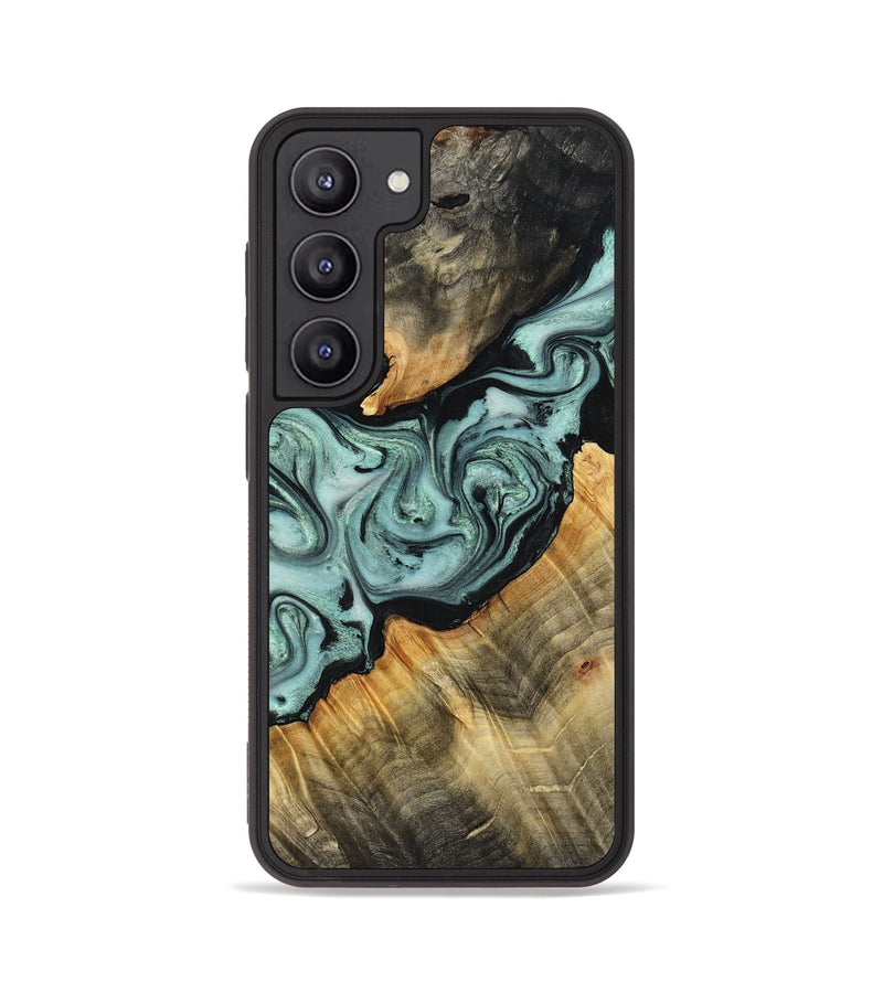 Galaxy S23 Wood Phone Case - Jakob (Green, 799262)