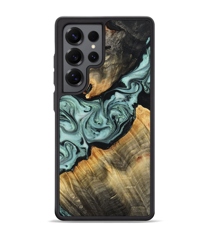Galaxy S25 Ultra Wood Phone Case - Jakob (Green, 799262)