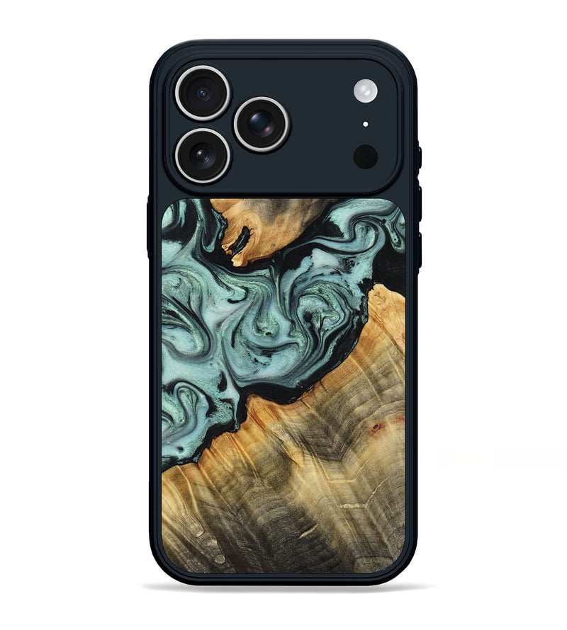 iPhone 17 Pro Max Wood Phone Case - Jakob (Green, 799262)