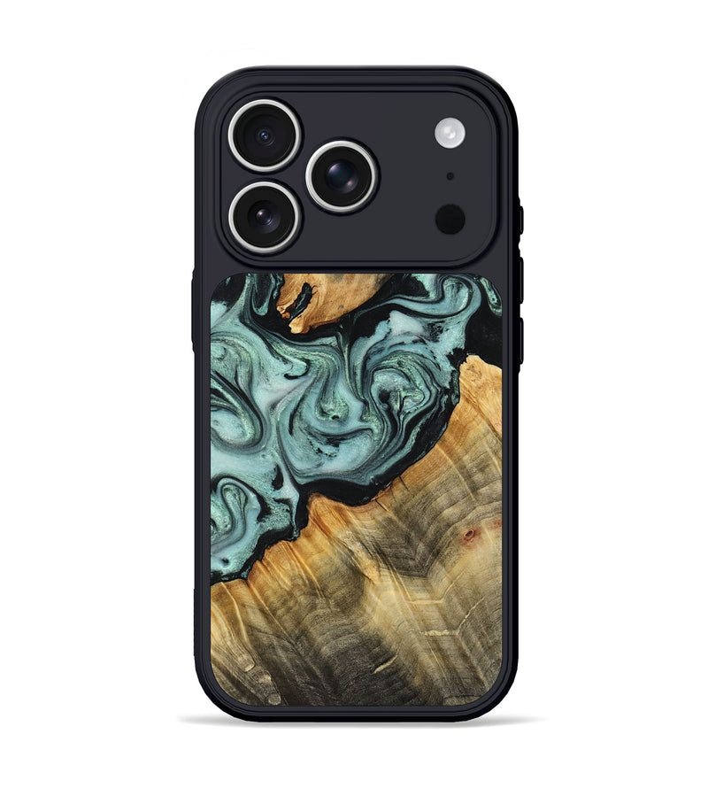 iPhone 17 Pro Wood Phone Case - Jakob (Green, 799262)