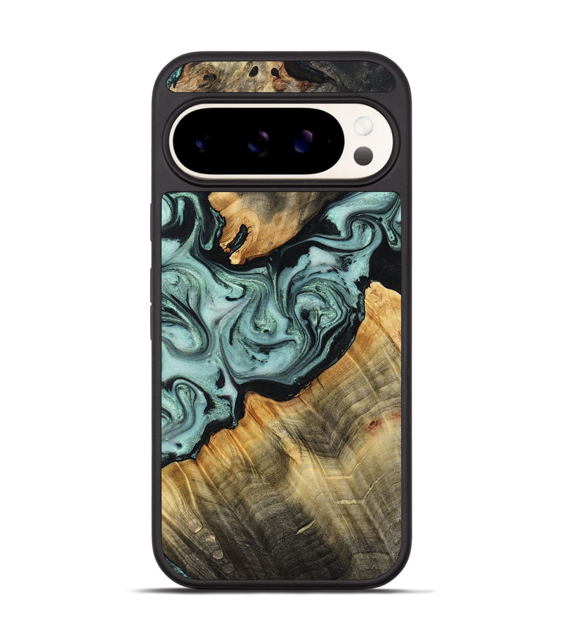 Pixel 9 Wood Phone Case - Jakob (Green, 799262)
