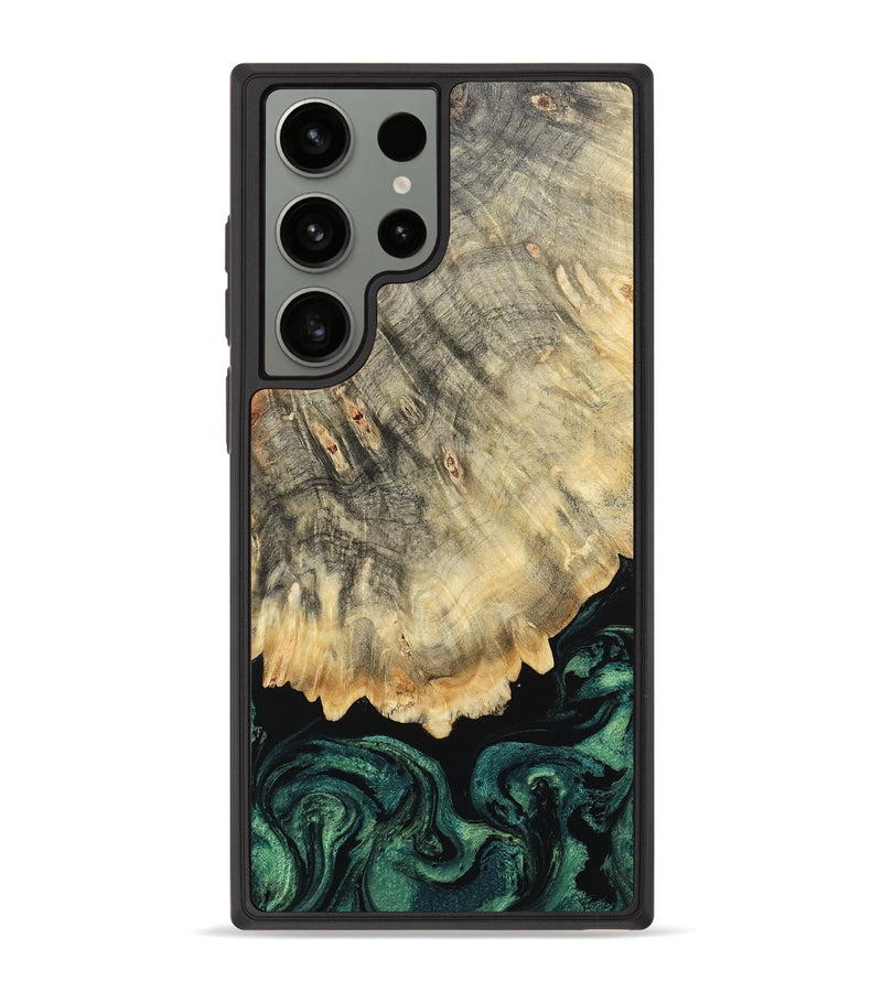 Galaxy S23 Ultra Wood Phone Case - Jackson (Green, 799266)