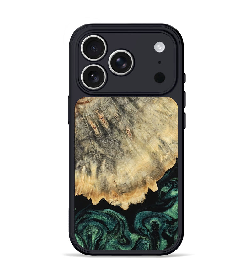 iPhone 17 Pro Wood Phone Case - Jackson (Green, 799266)