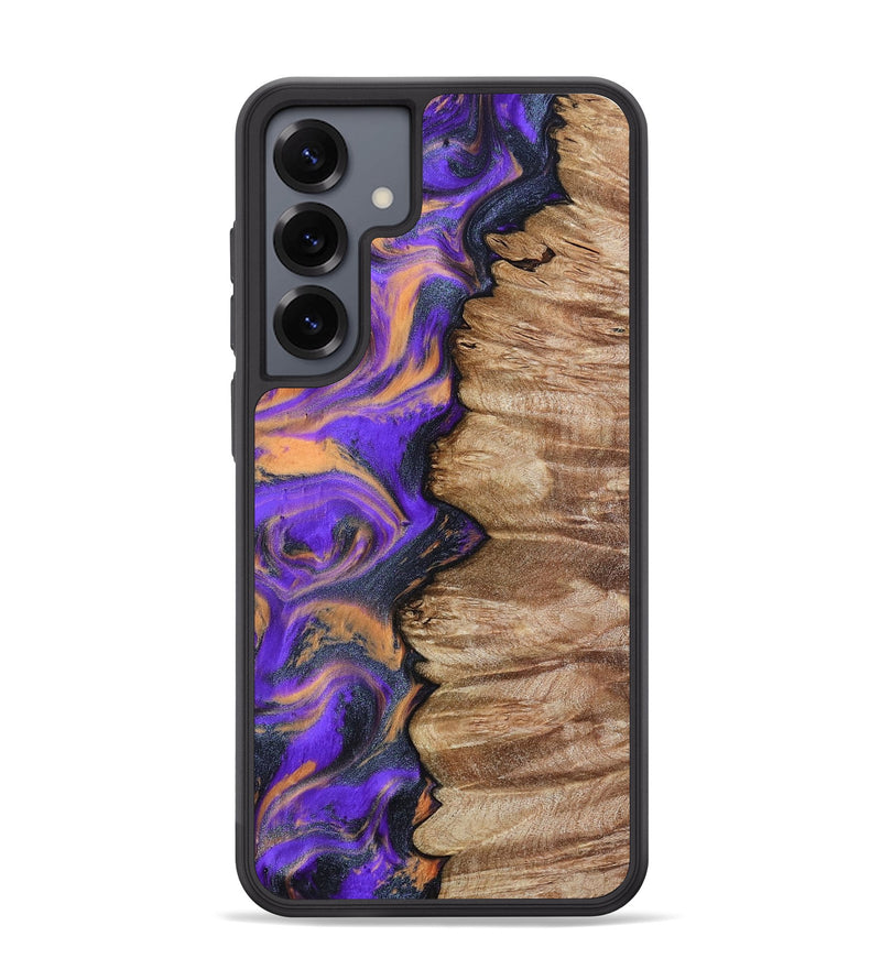 Galaxy S25 Plus Wood Phone Case - Mindy (Purple, 799267)