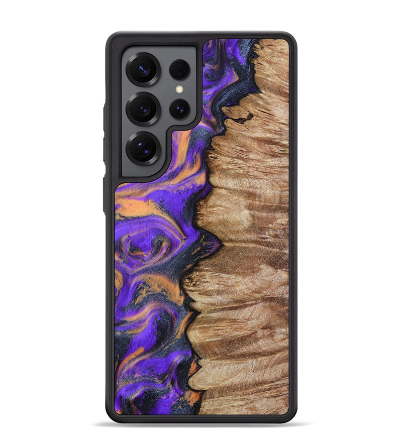 Galaxy S25 Ultra Wood Phone Case - Mindy (Purple, 799267)