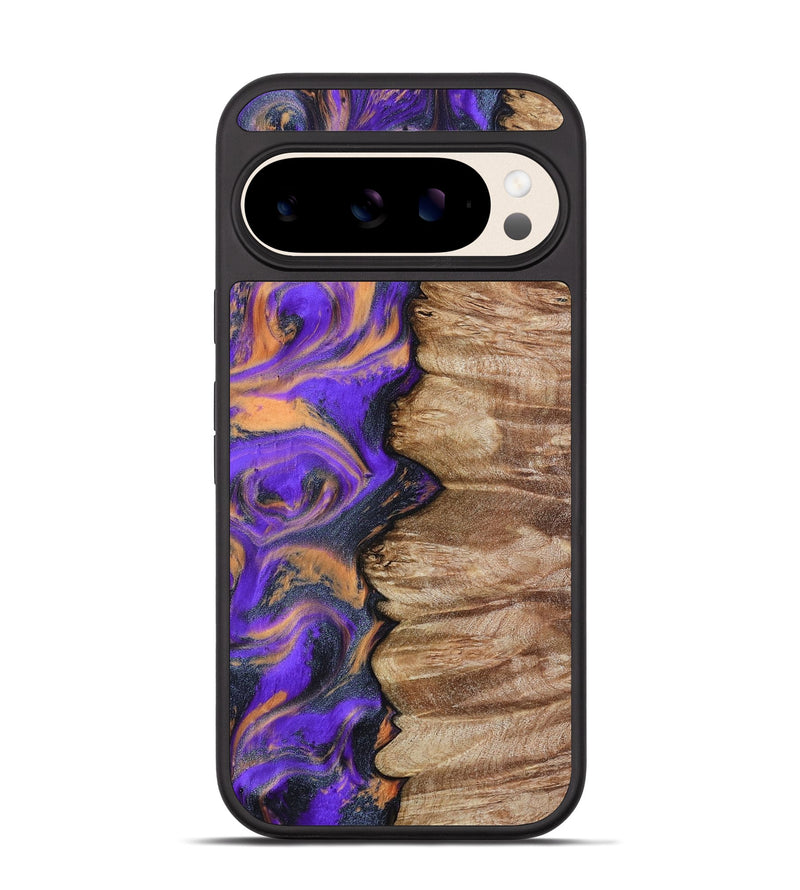 Pixel 10 Wood Phone Case - Mindy (Purple, 799267)