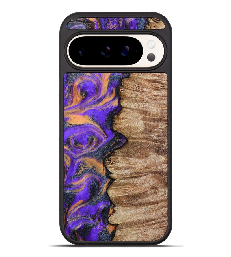 Pixel 10 Pro XL Wood Phone Case - Mindy (Purple, 799267)